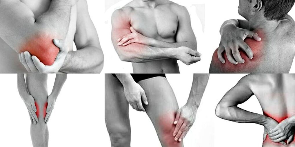 tipo de dolor en las articulaciones